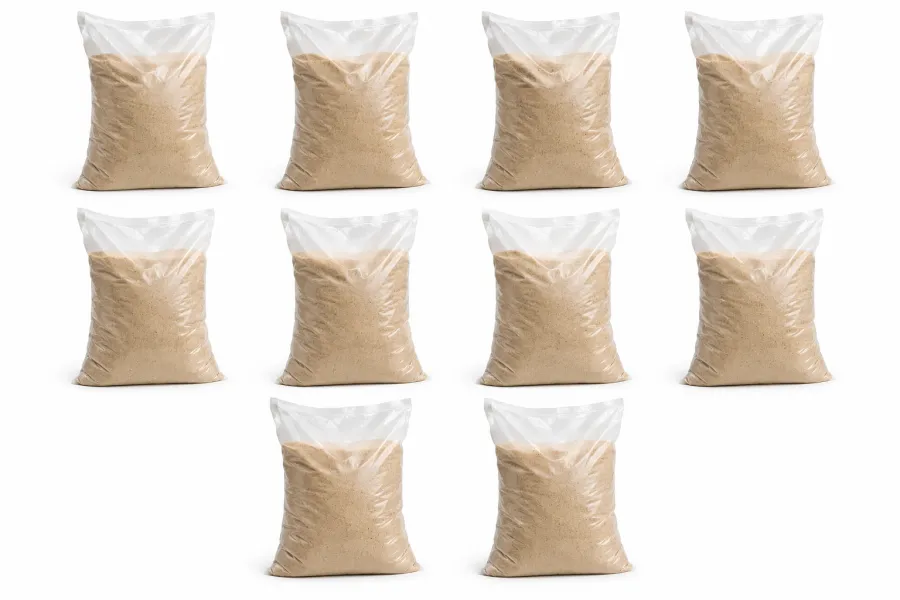 Bolsas de arena terciada de 25 kg