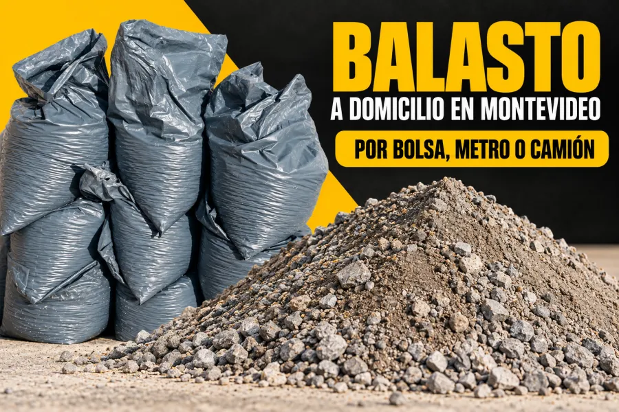 Balasto a domicilio en Montevideo