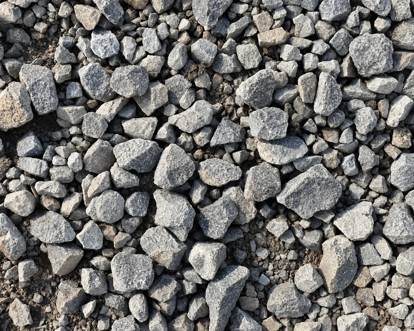 Piedra partida gris de cerca